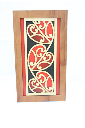 Wall Art Coloured Heart
