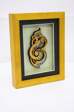 Small Framed Manaia