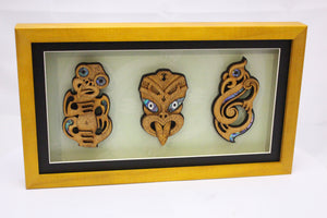 Small Triple Framed Artwork