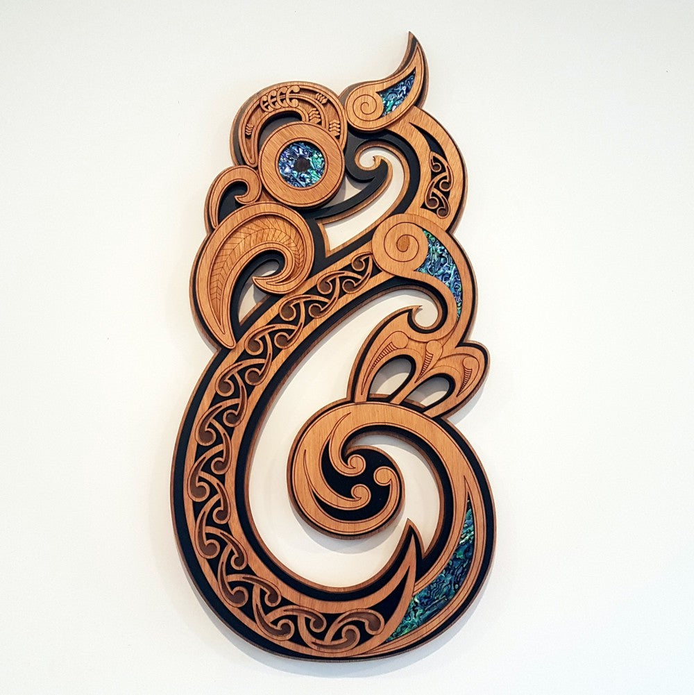 Monster Hanging Manaia Artwork
