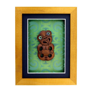 Carved Tiki Frame