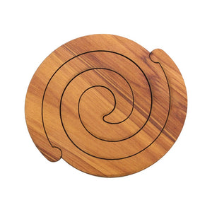 Scroll Rimu Coaster Set