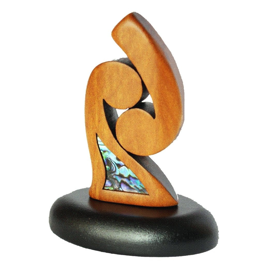 Carved Standing Koru