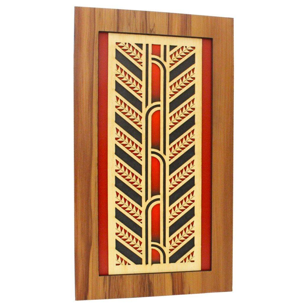 Wall Art Coloured Rafter
