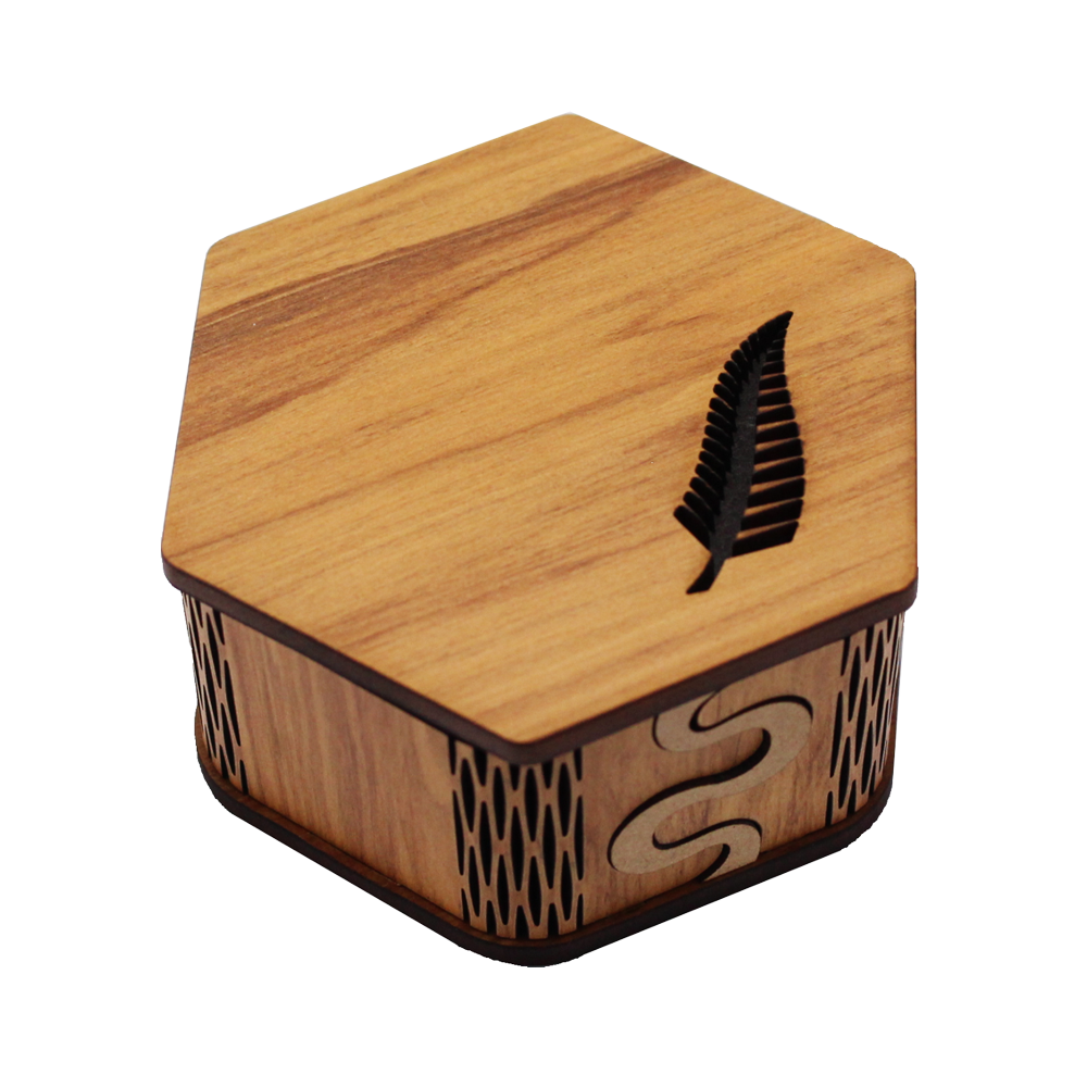 Fern Hexagonal Box