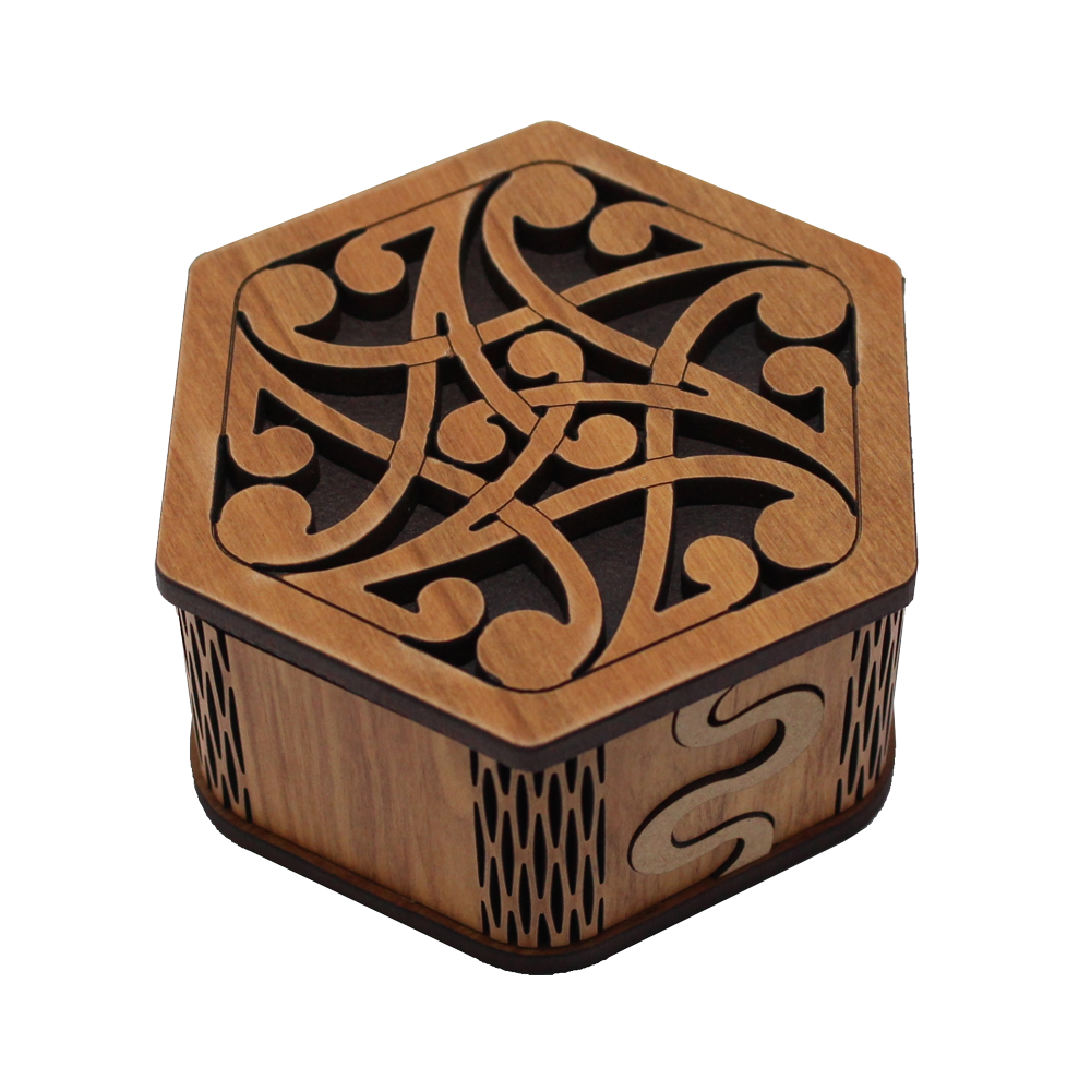 Koru Hexagonal Box