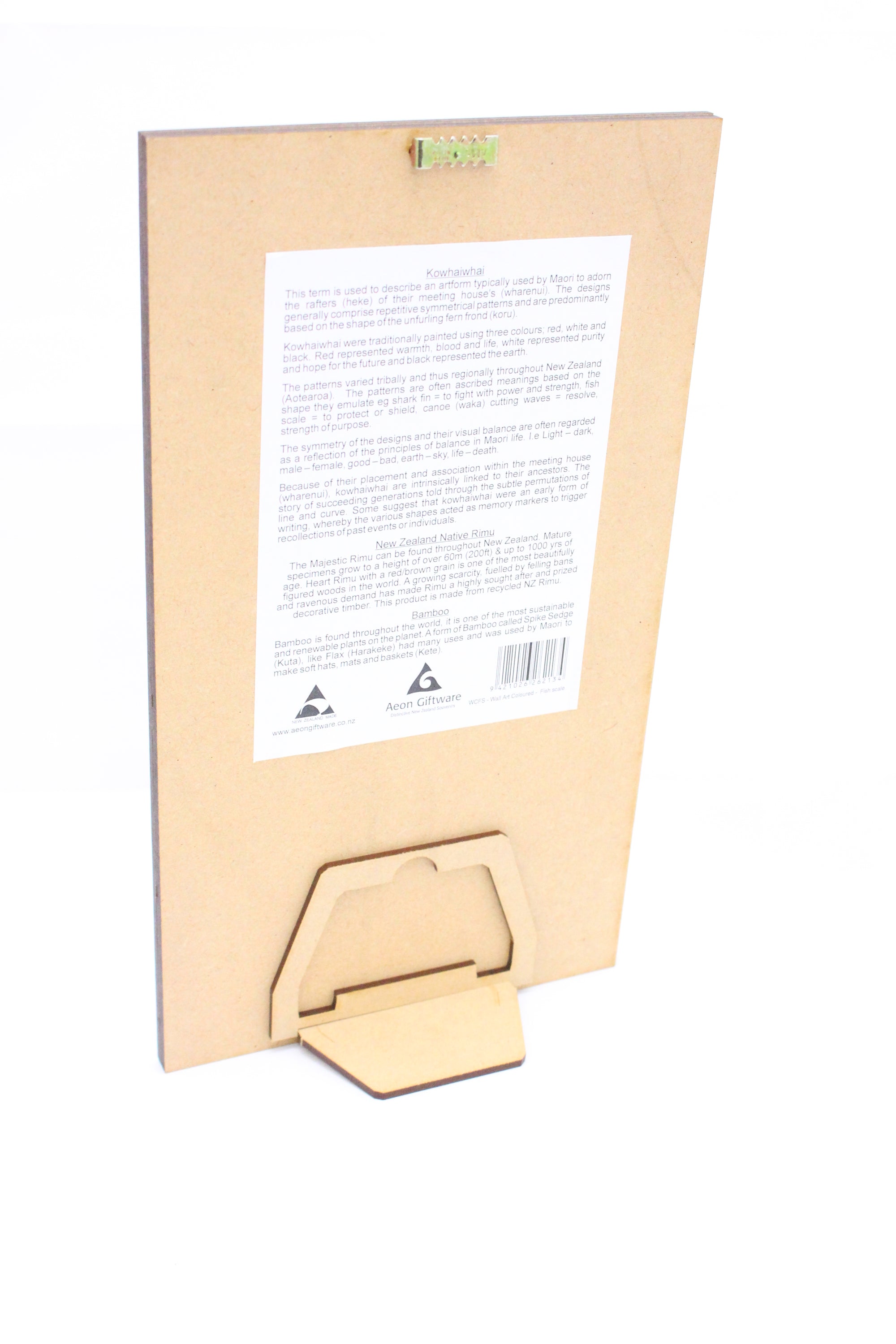 Wall Art Coloured Fish Scale