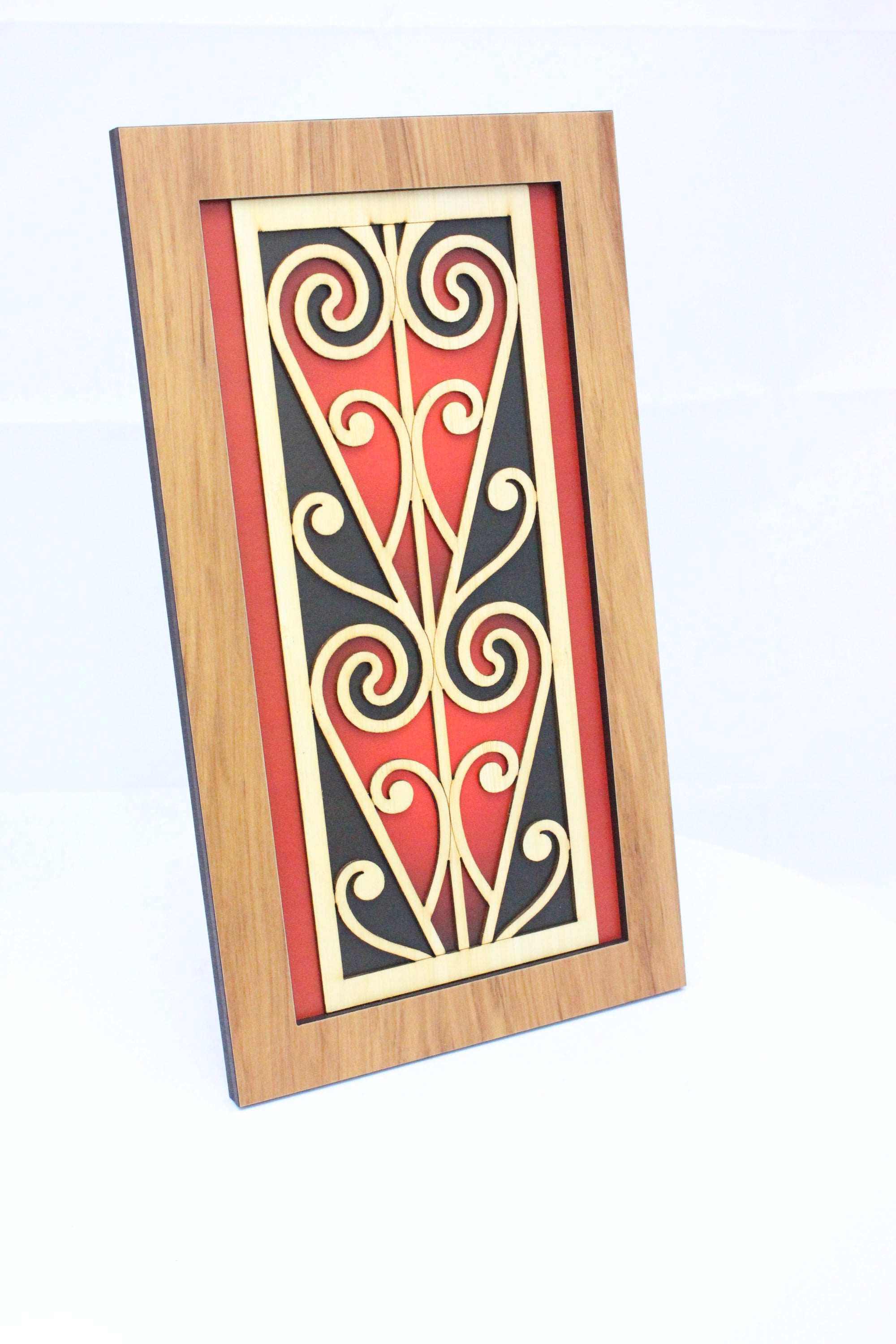 Wall Art Coloured Scroll