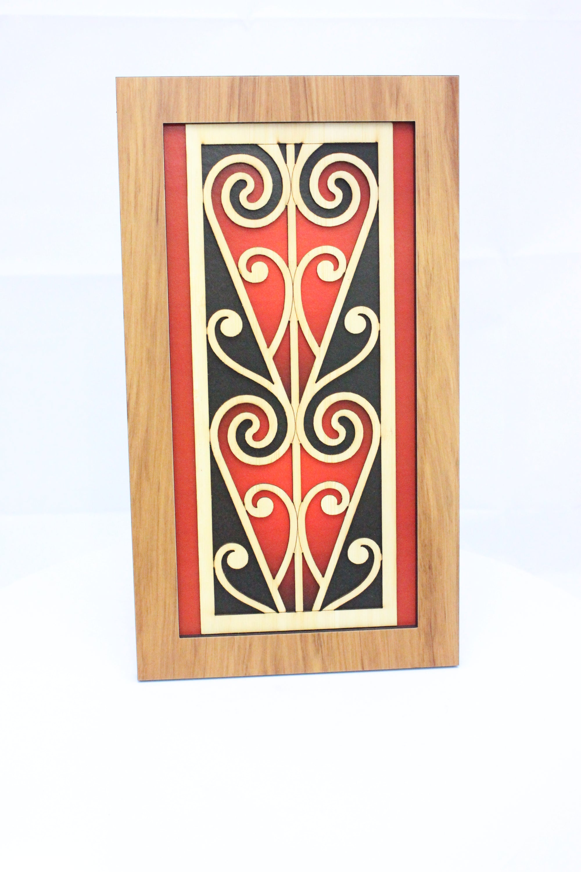 Wall Art Coloured Scroll