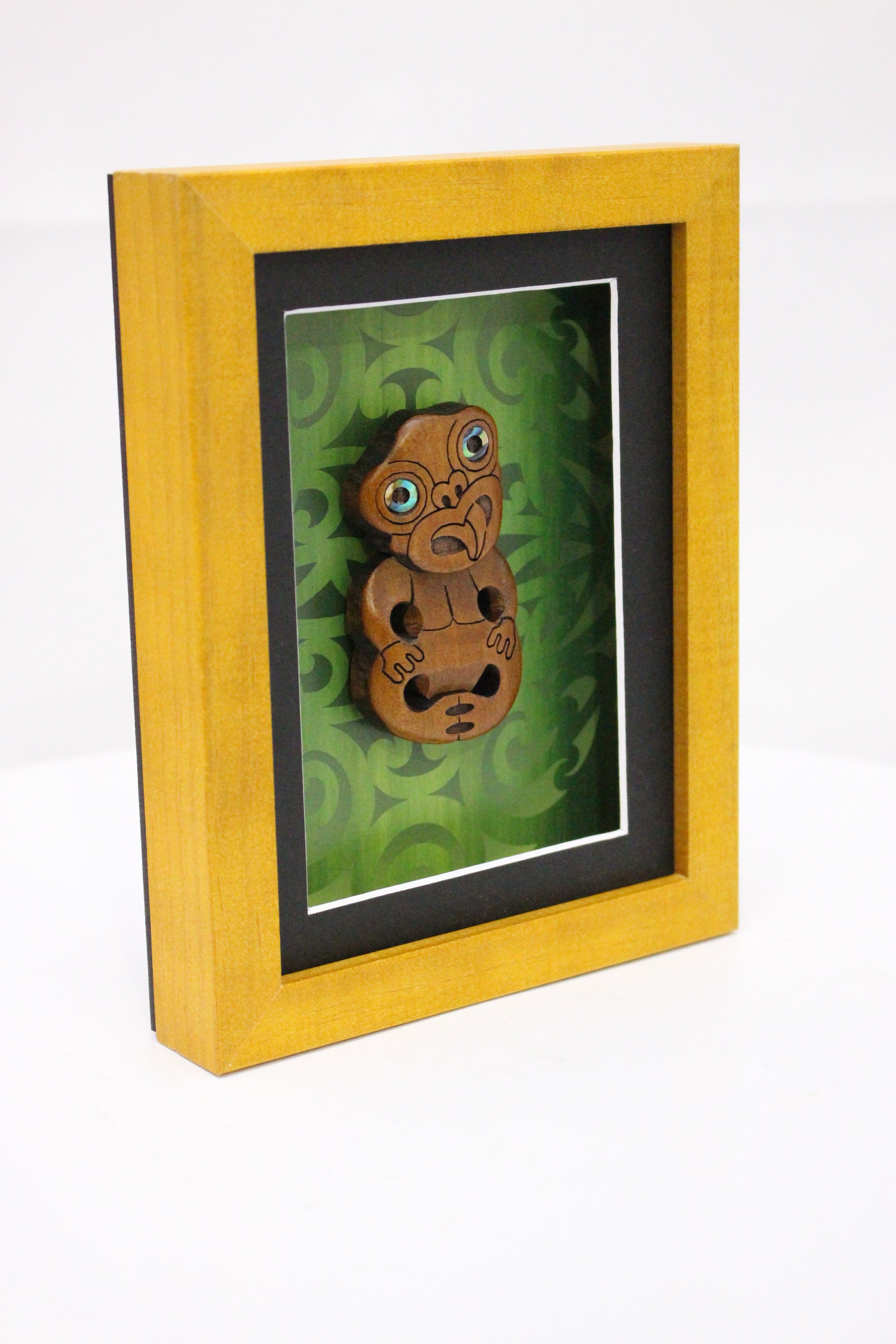 Carved Tiki Frame