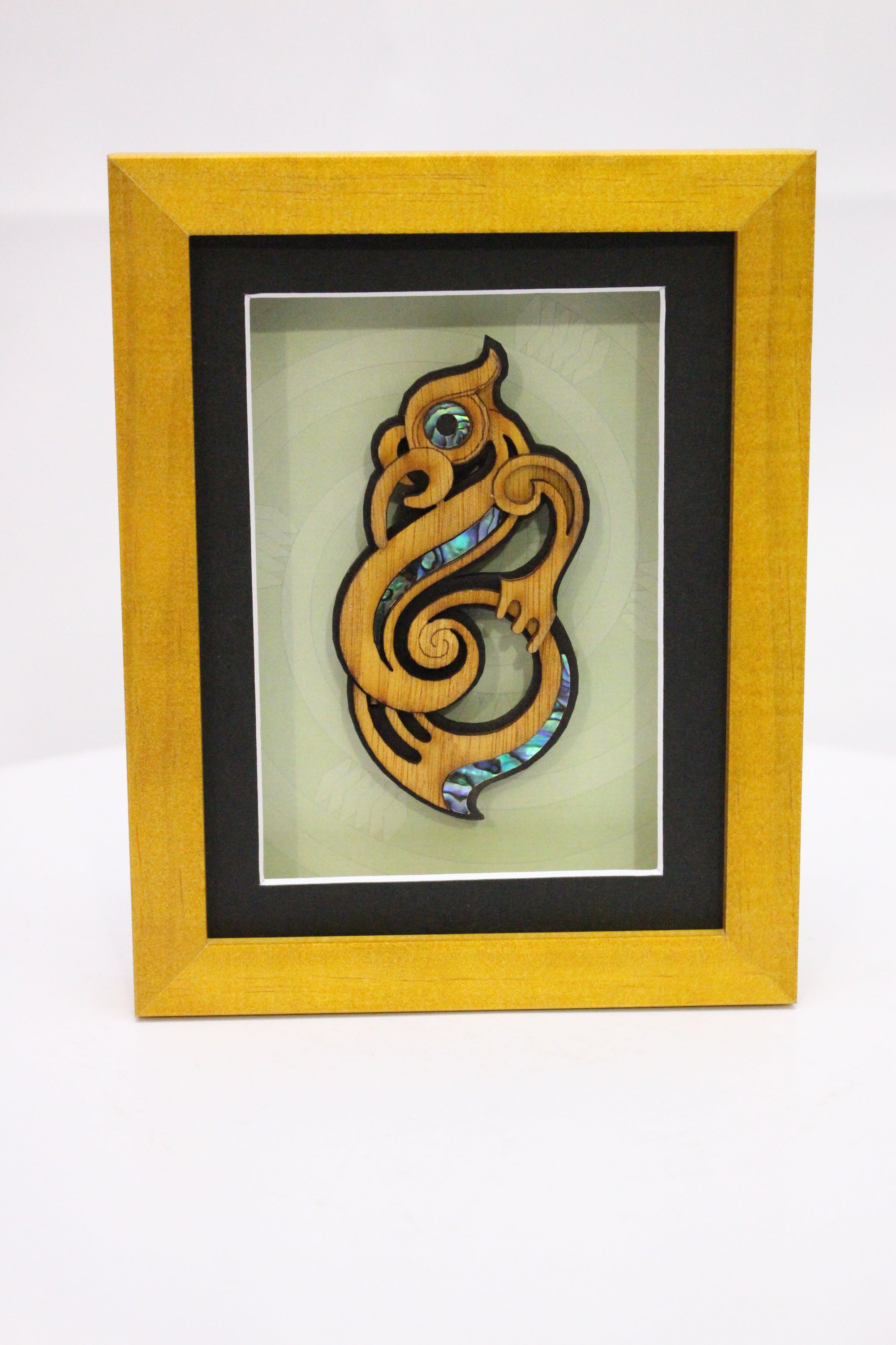 Small Framed Manaia