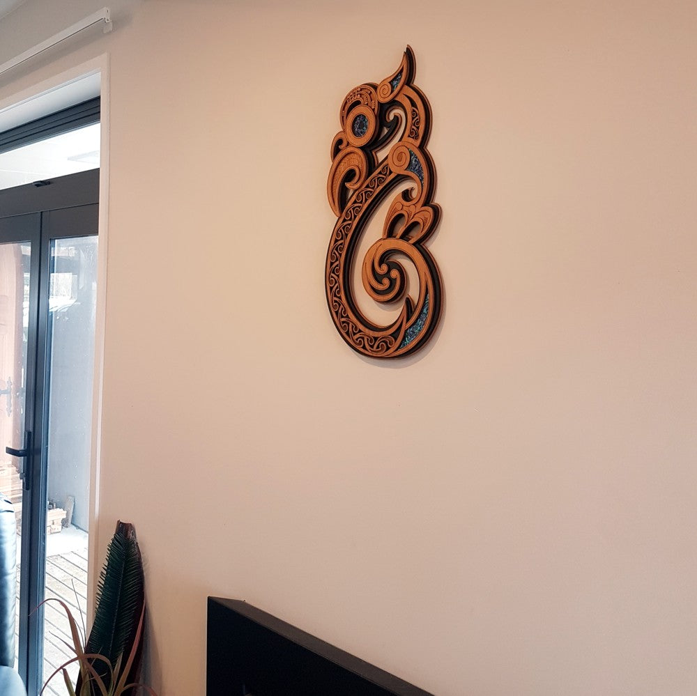 Monster Hanging Manaia Artwork