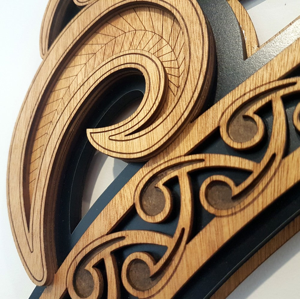 Monster Hanging Manaia Artwork