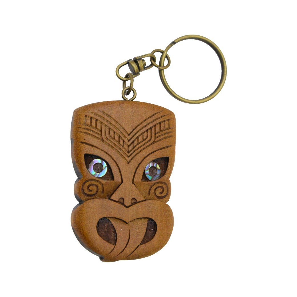 Carved Wheku Keychain