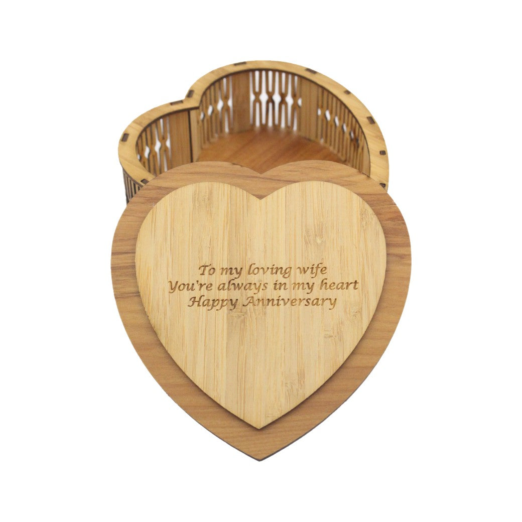 Koru Heart Keepsake Box